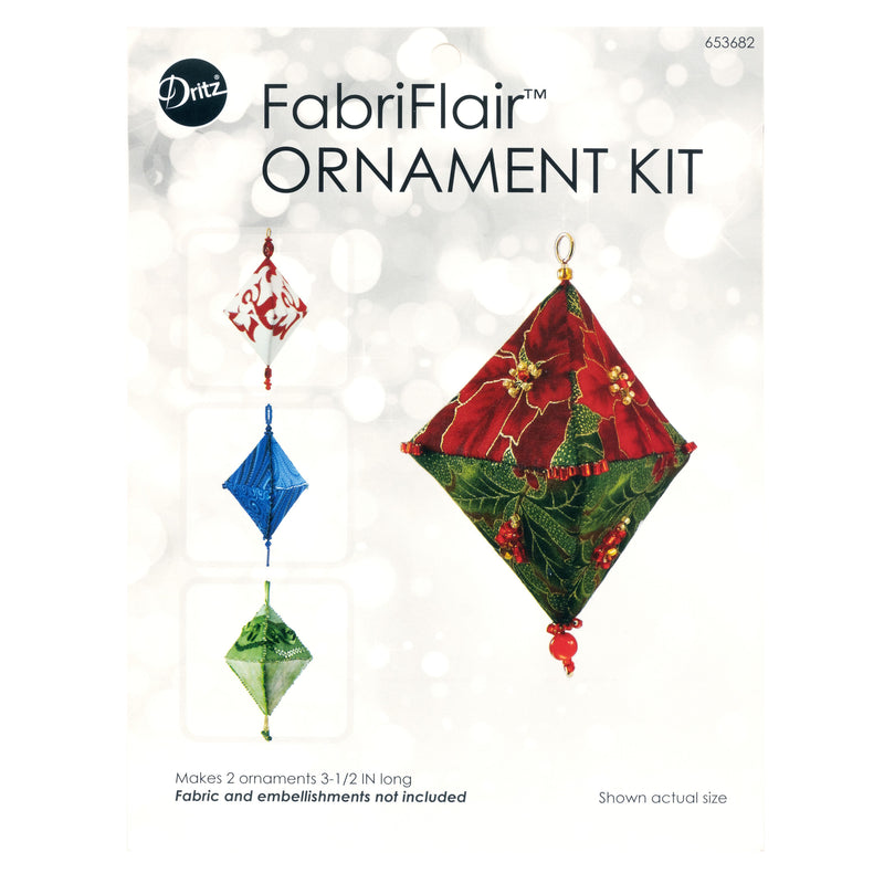 Chargez l'image dans la visionneuse de la galerie, 653682|Dritz FabriFlair Ornament Kit Trilliant