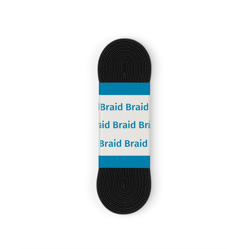 Chargez l'image dans la visionneuse de la galerie, 9330B|Dritz 1/4" Black Braided Elastic, 3 yd