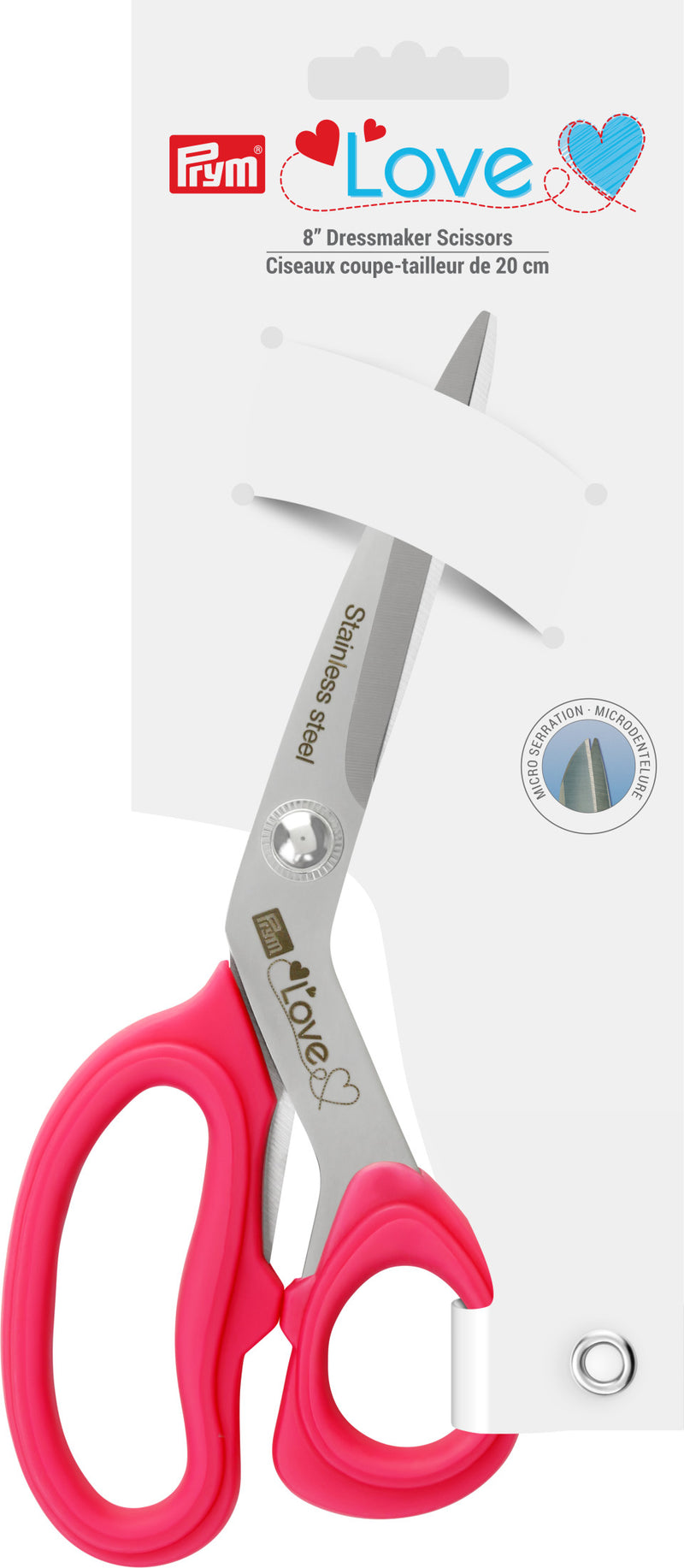Chargez l'image dans la visionneuse de la galerie, 60117|Prym 8" Dressmaker Scissors, Stainless Steel