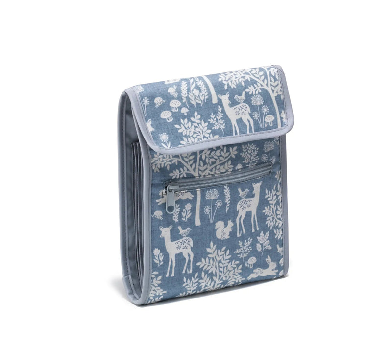 Chargez l'image dans la visionneuse de la galerie, 612657|Prym Circular Knitting Needle Case Folder, Blue Woodland