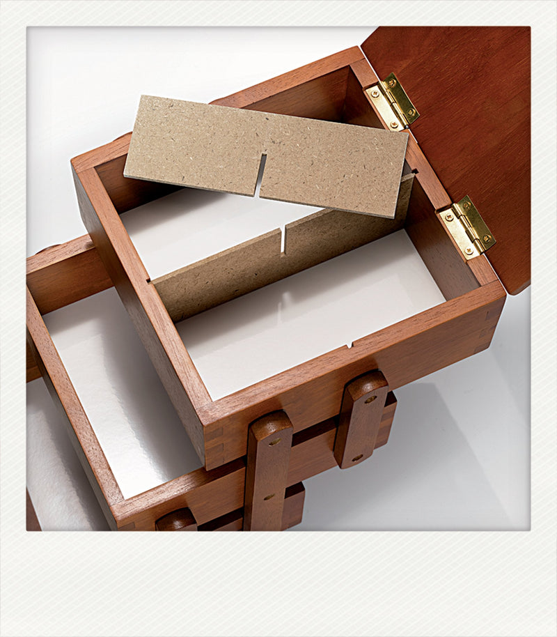 Chargez l'image dans la visionneuse de la galerie, 612549|Prym Dark Wood Sewing box