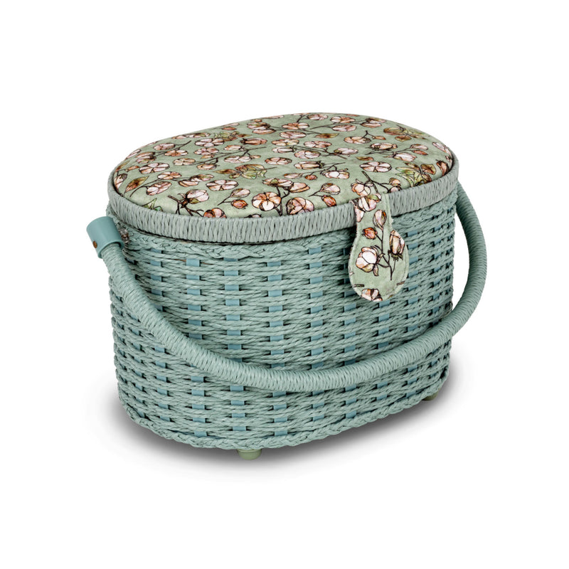 Chargez l'image dans la visionneuse de la galerie, Z10314-21|Dritz Oval Weaved Sewing Basket, Small