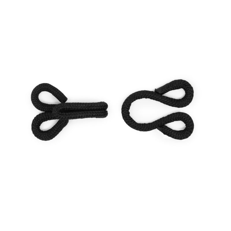 Chargez l'image dans la visionneuse de la galerie, 767-1|Dritz Covered Hooks & Eyes, 2 pc, Black