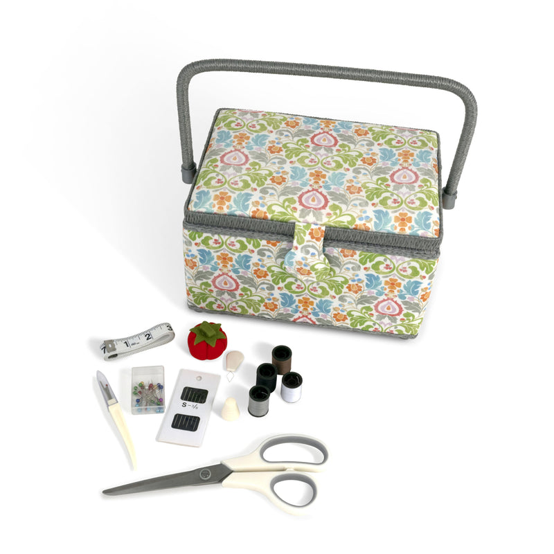 Chargez l'image dans la visionneuse de la galerie, Z10452|Dritz Essential Sewing Basket Kit, Medium