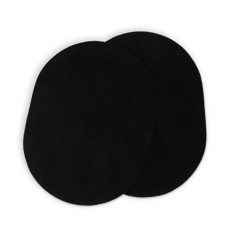 Chargez l'image dans la visionneuse de la galerie, 55230-1|Dritz Suede Cowhide Elbow Patches, 2 pc, Black