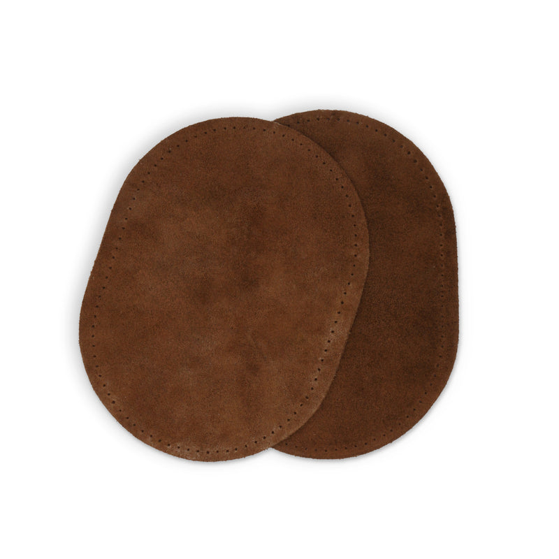 Chargez l'image dans la visionneuse de la galerie, 55230-2|Dritz Suede Cowhide Elbow Patches, 2 pc, Dark Brown