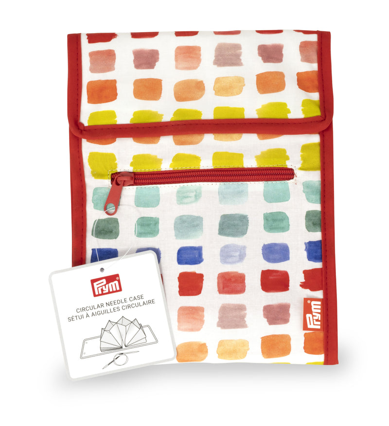 Chargez l'image dans la visionneuse de la galerie, 57252|Prym Circular Knitting Needle Case Folder, Rainbow Specks