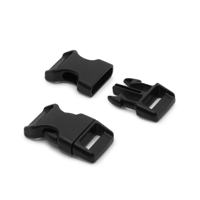 Chargez l'image dans la visionneuse de la galerie, 510|Dritz 5/8" Parachute Buckles, Black, 2 pc