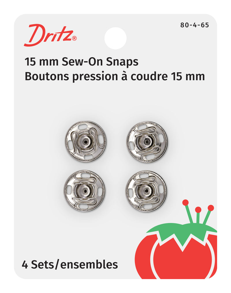 Chargez l'image dans la visionneuse de la galerie, 80-4-65|Dritz Sew-On Snaps, 4 Sets, Size 4, Nickel