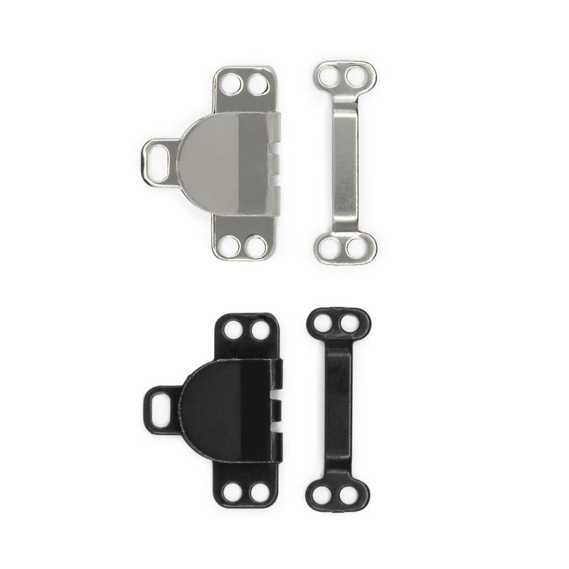 Chargez l'image dans la visionneuse de la galerie, 193|Dritz Sew-On Hook & Eye Closures, 12 Sets, Black & Nickel