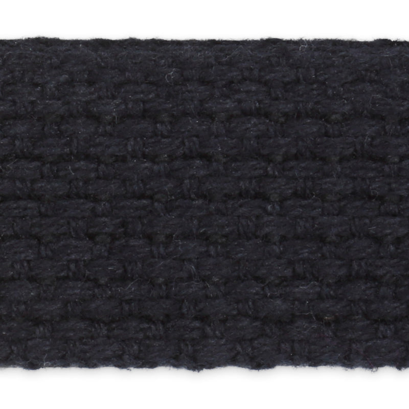 Chargez l'image dans la visionneuse de la galerie, 28600-1|Dritz 1" Cotton Belting & Strapping, Black, 15 yd
