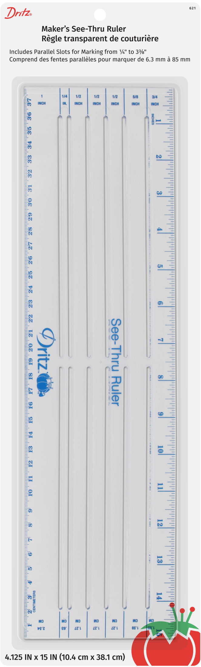 Chargez l'image dans la visionneuse de la galerie, 621|Dritz See-Thru Dressmakers Ruler