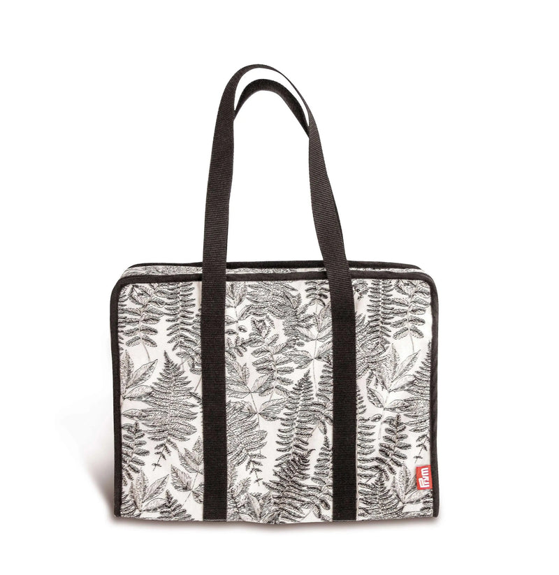 Chargez l'image dans la visionneuse de la galerie, 612075|Prym All-in-One Craft Organizer Bag, Monochrome Leaves