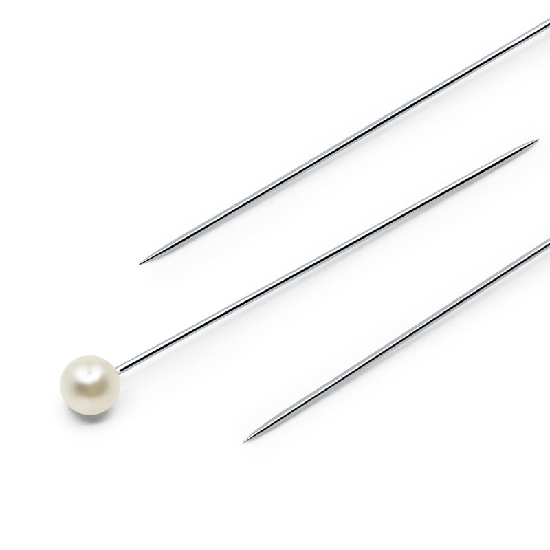 Chargez l'image dans la visionneuse de la galerie, 68-9|Dritz 1-1/2" Long Pearlized Pins, White, 100 pc