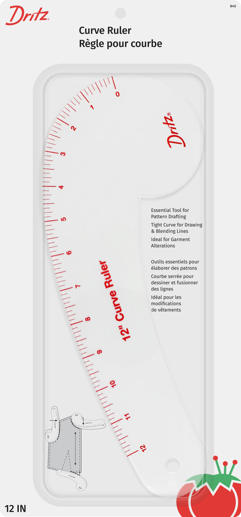 Chargez l'image dans la visionneuse de la galerie, 845|Dritz 12" Curve Ruler