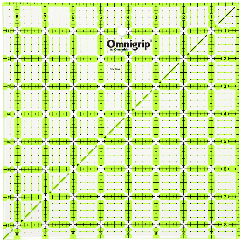 Chargez l'image dans la visionneuse de la galerie, RN85|Omnigrid Omnigrip Neon Square Ruler, 8-1/2" x 8-1/2"