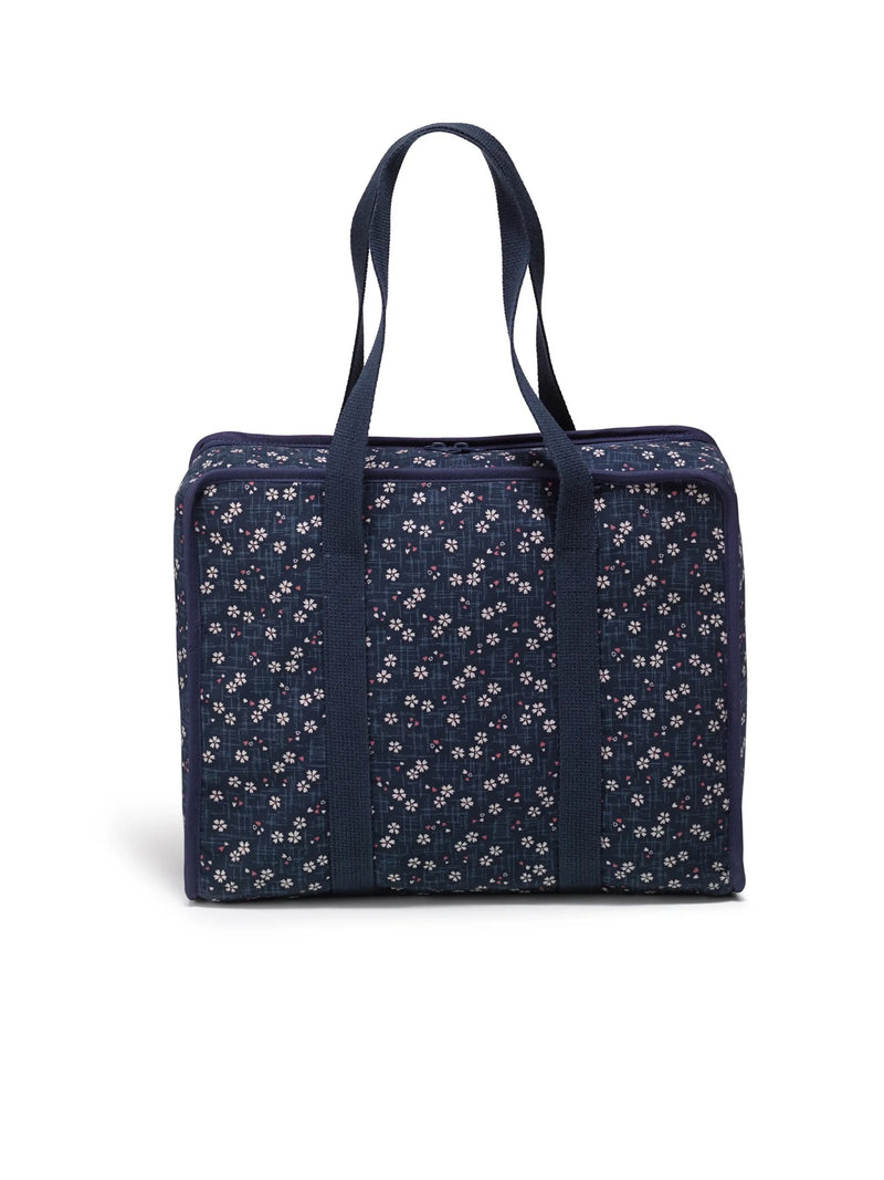 Chargez l'image dans la visionneuse de la galerie, 612642|Prym All-in-One Craft Organizer Bag, Navy Sakura Floral