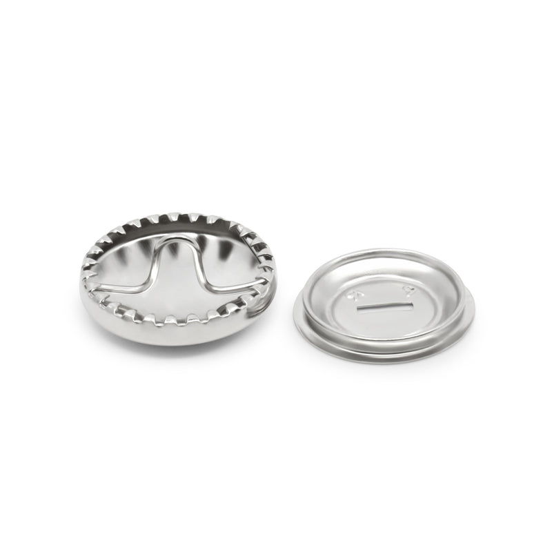 Chargez l'image dans la visionneuse de la galerie, 213-30|Dritz 3/4" Half Ball Cover Buttons, 4 pc, Nickel