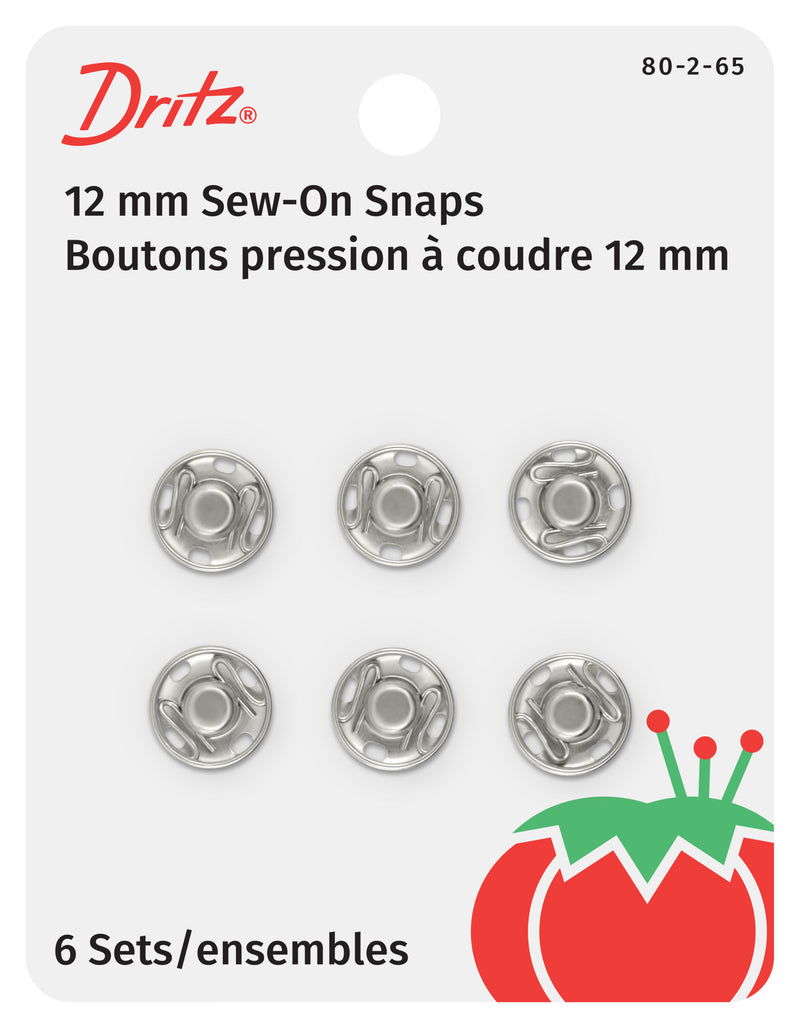 Chargez l'image dans la visionneuse de la galerie, 80-2-65|Dritz Snap Fasteners, 6 Sets, Nickel