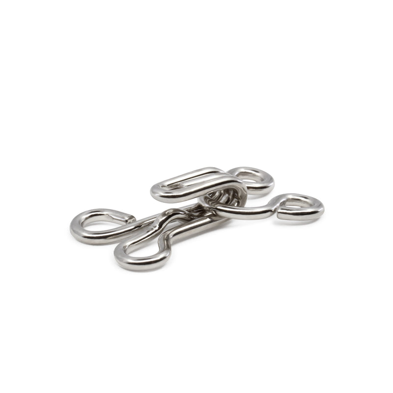 Chargez l'image dans la visionneuse de la galerie, BK103|Dritz Hooks & Eyes, Size 1, 96 Sets, Nickel