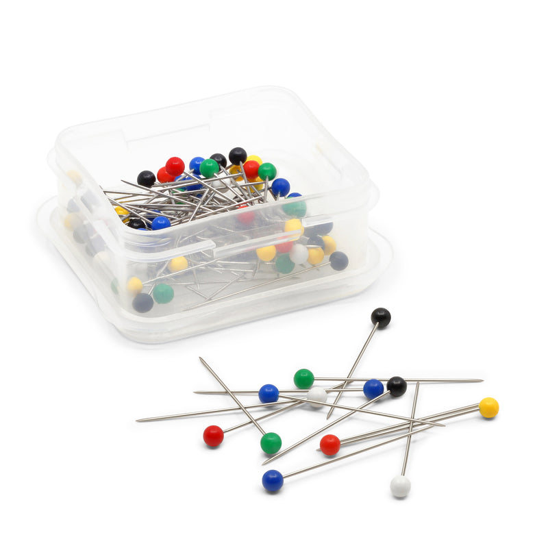 Chargez l'image dans la visionneuse de la galerie, 31|Dritz 1-1/2" Long Color Ball Pins, Assorted, 75 pc