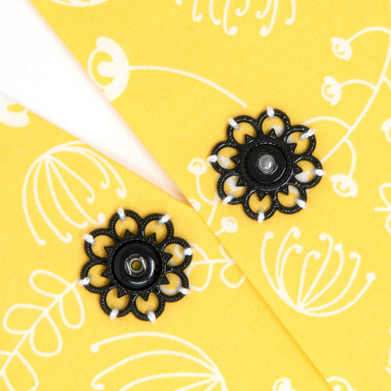 Chargez l'image dans la visionneuse de la galerie, 442-1|Dritz Sew-On Snaps, 2 Sets, Size 25mm, Black