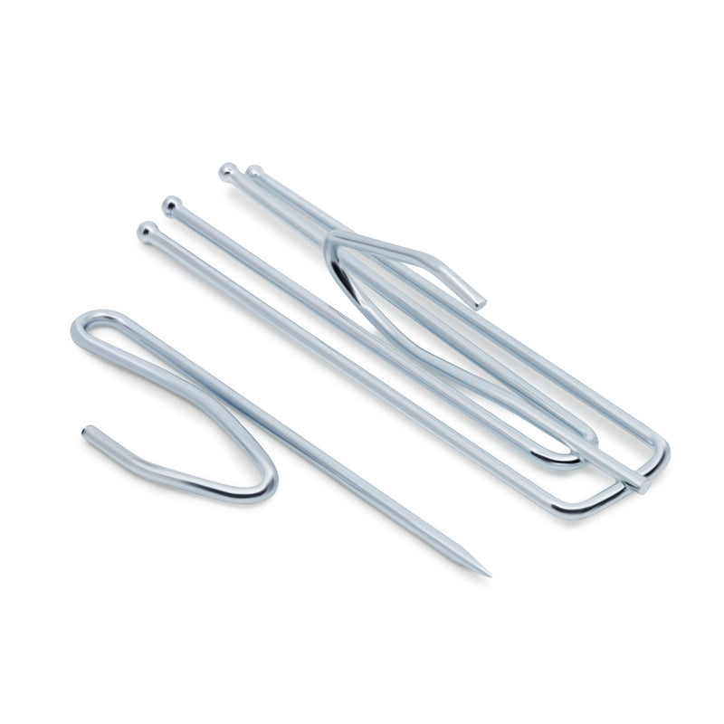 Chargez l'image dans la visionneuse de la galerie, 44323|Dritz Short Neck Pleater Hooks, Silver, 14 pc