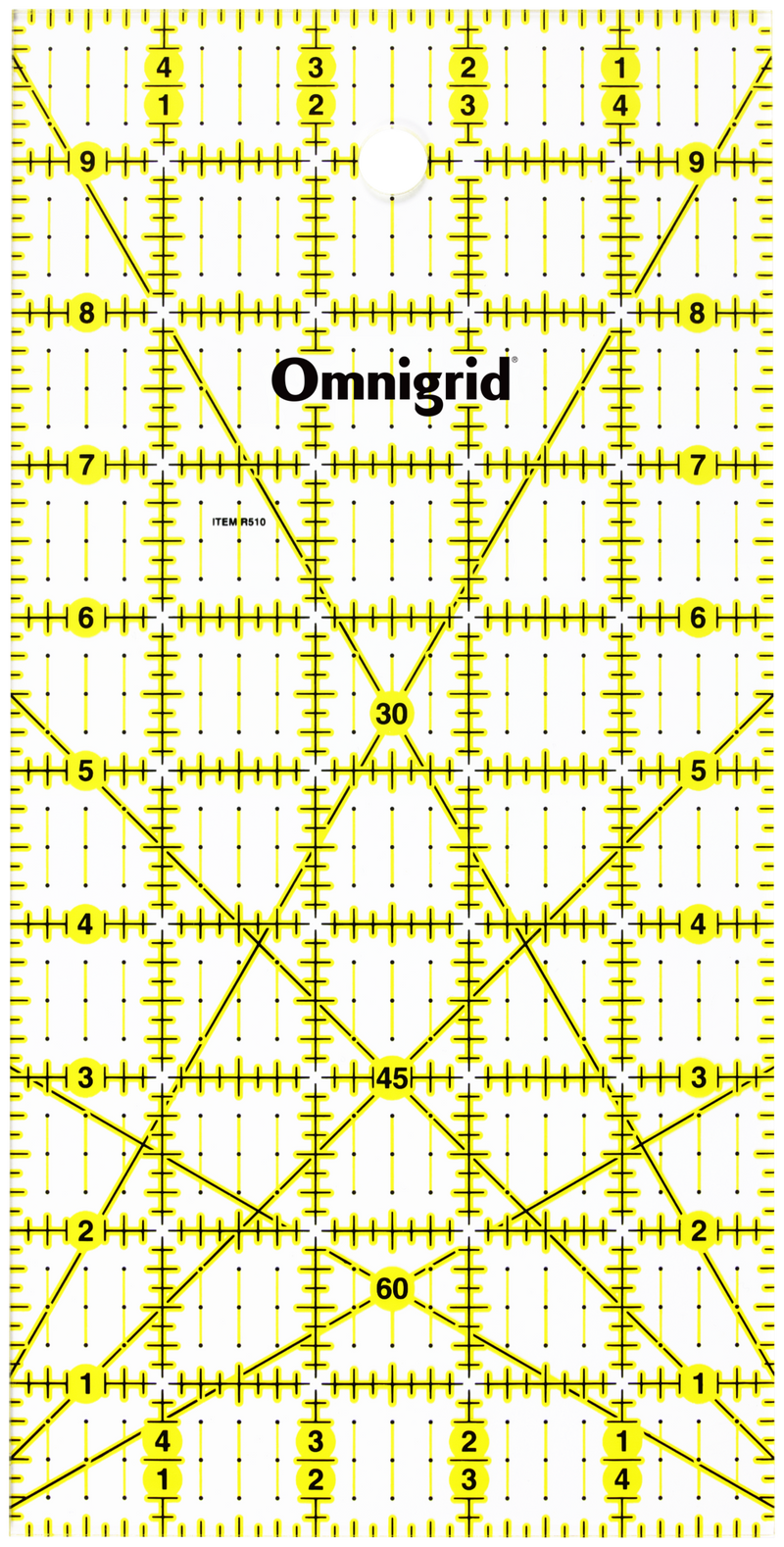 Chargez l'image dans la visionneuse de la galerie, R510|Omnigrid Rectangle Ruler, 5" x 10"
