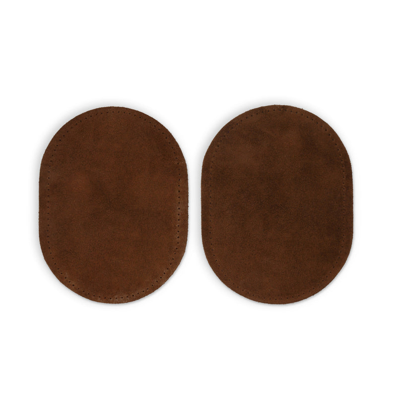 Chargez l'image dans la visionneuse de la galerie, 55230-2|Dritz Suede Cowhide Elbow Patches, 2 pc, Dark Brown