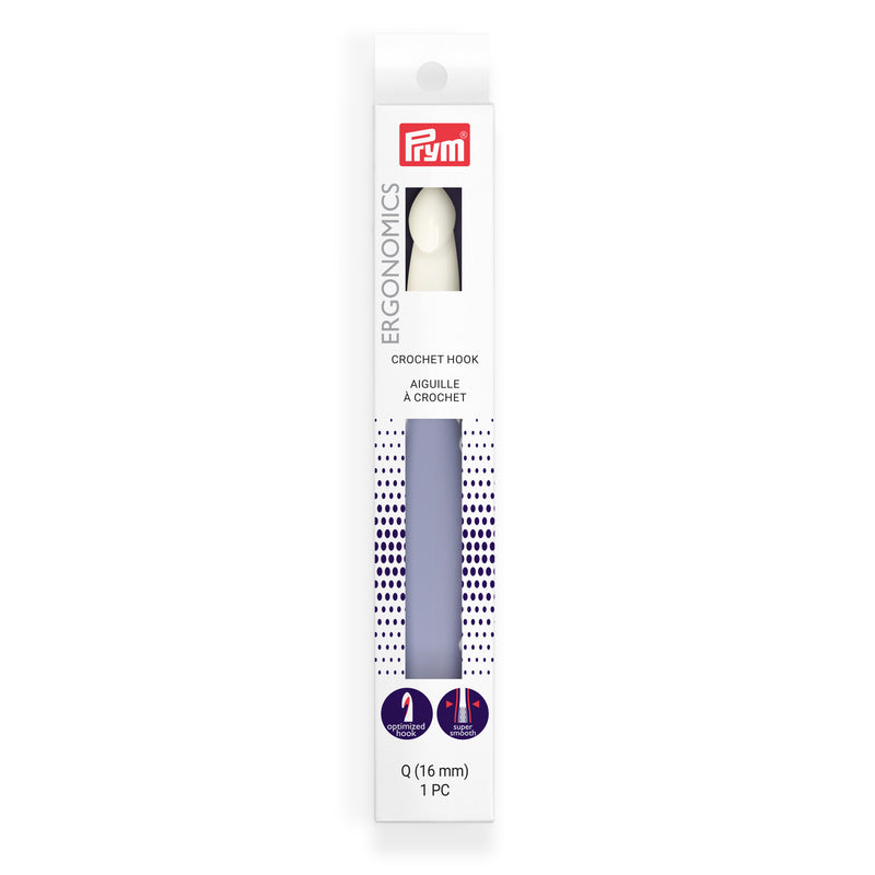 Chargez l'image dans la visionneuse de la galerie, 57211|Prym Ergonomic Crochet Hook, US Q (16mm)