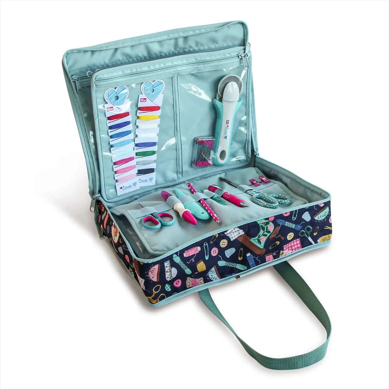 Chargez l'image dans la visionneuse de la galerie, 612061|Prym All-in-One Craft Organizer Bag, Aqua Notions