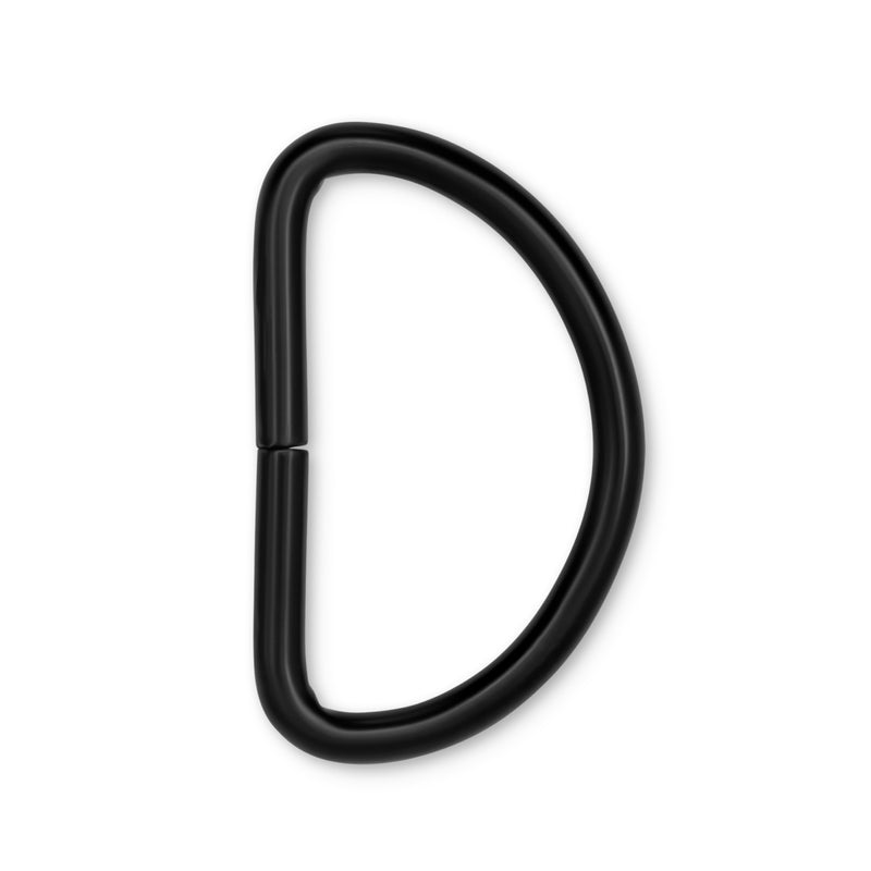 Chargez l'image dans la visionneuse de la galerie, 782-1|Dritz 1-1/2" D-Rings, Black, 2 pc