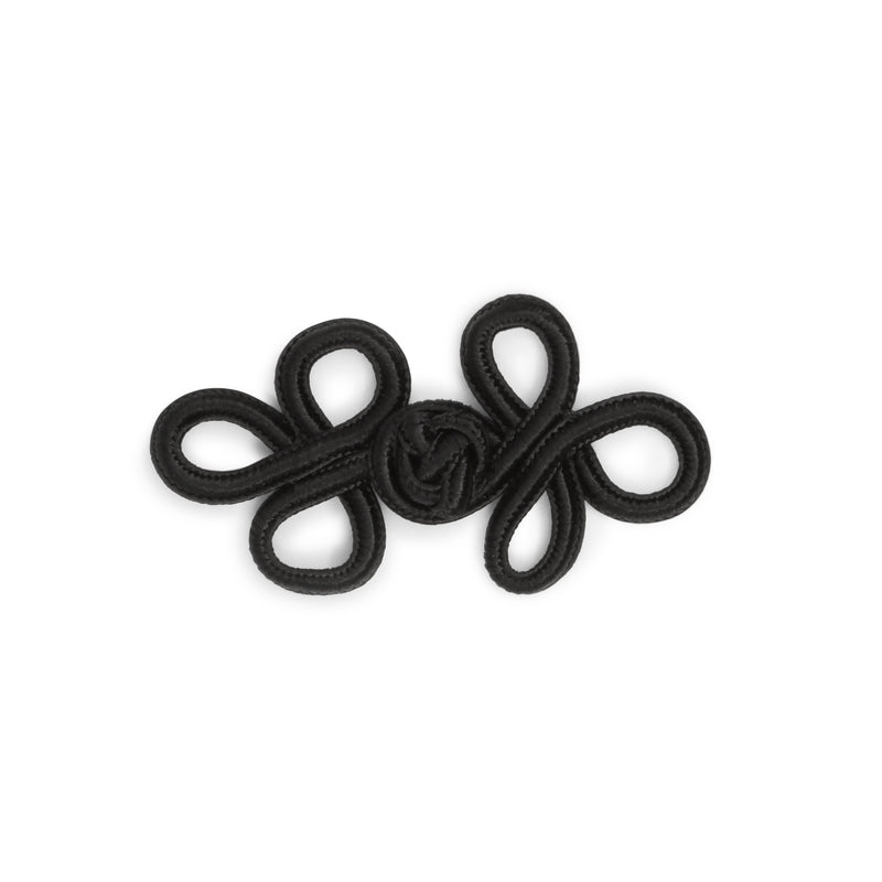 Chargez l'image dans la visionneuse de la galerie, 502|Dritz 2" Frog Closure Set, Black