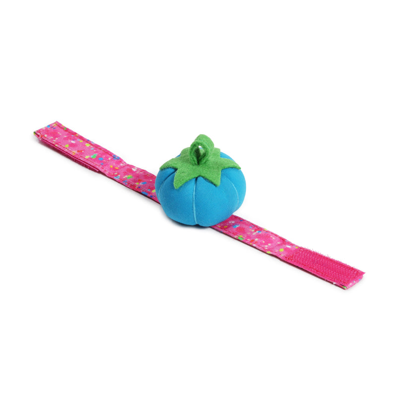 Chargez l'image dans la visionneuse de la galerie, 735|Dritz Wrist Tomato Pin Cushion with Adjustable Strap, Assorted Colors