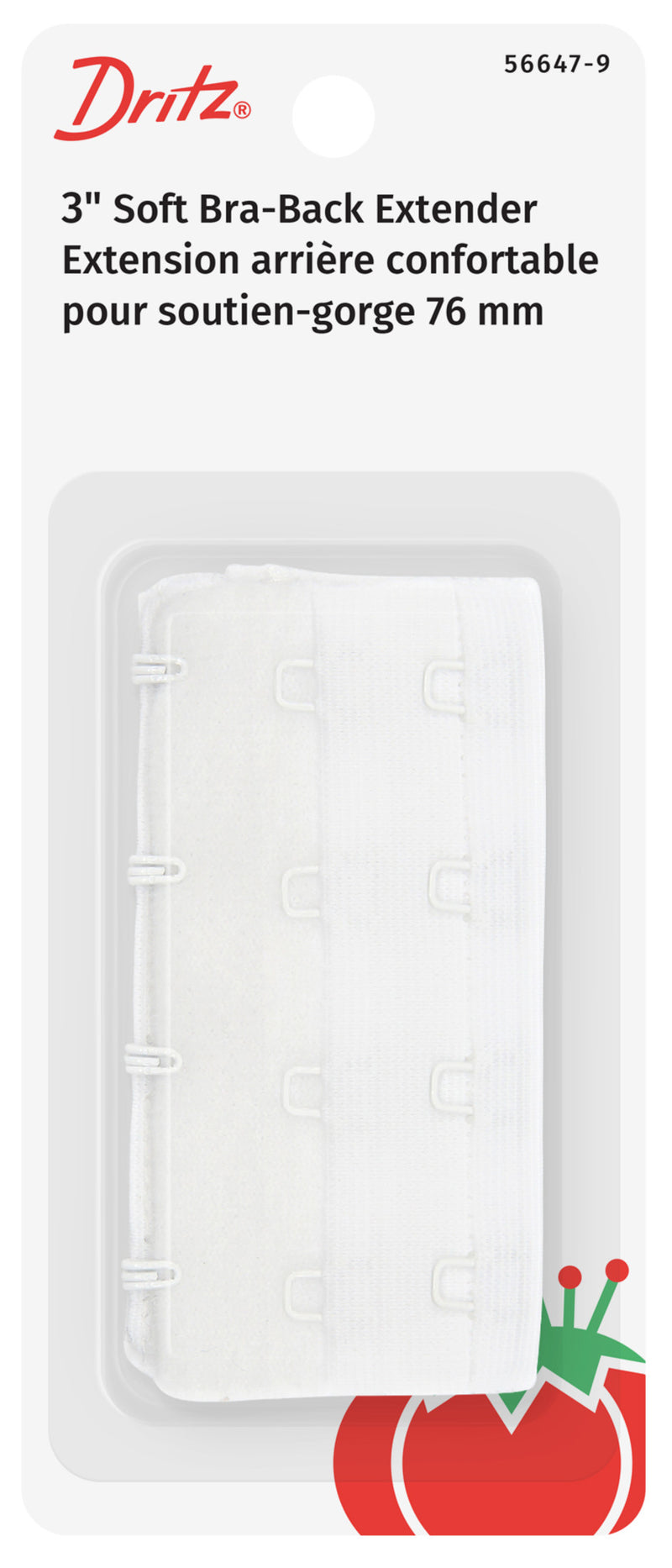 Chargez l'image dans la visionneuse de la galerie, 56647-9|Dritz 3" Soft Bra-Back Extender, White