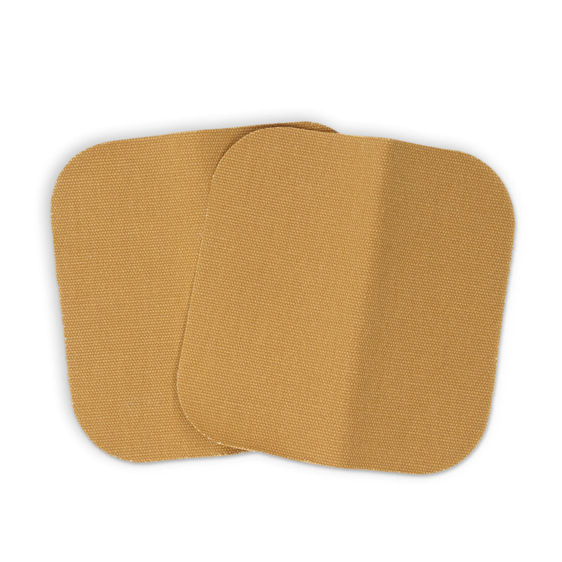 Chargez l'image dans la visionneuse de la galerie, 55286|Dritz Heavy Canvas Iron-On Patches, 5" x 5", 2 pc, Golden Brown