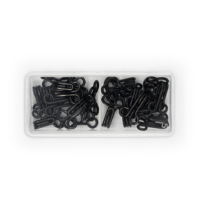 Chargez l'image dans la visionneuse de la galerie, 90-3-1|Dritz Hooks & Eyes, 14 pc, Black, Size 3