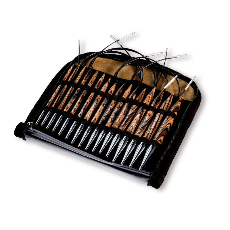 Chargez l'image dans la visionneuse de la galerie, 223800|Prym Circular Knitting Needles Set, Interchangeable , Wood, 4-10mm
