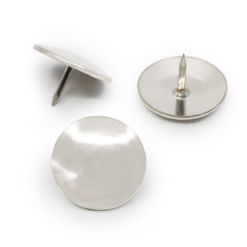 Chargez l'image dans la visionneuse de la galerie, 3162|Dritz Extra-Large Thumb Tacks, Silver, 65 pc