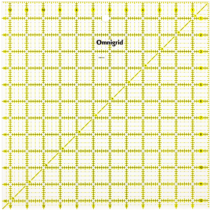 Chargez l'image dans la visionneuse de la galerie, R125|Omnigrid Square Ruler, 12-1/2" x 12-1/2"