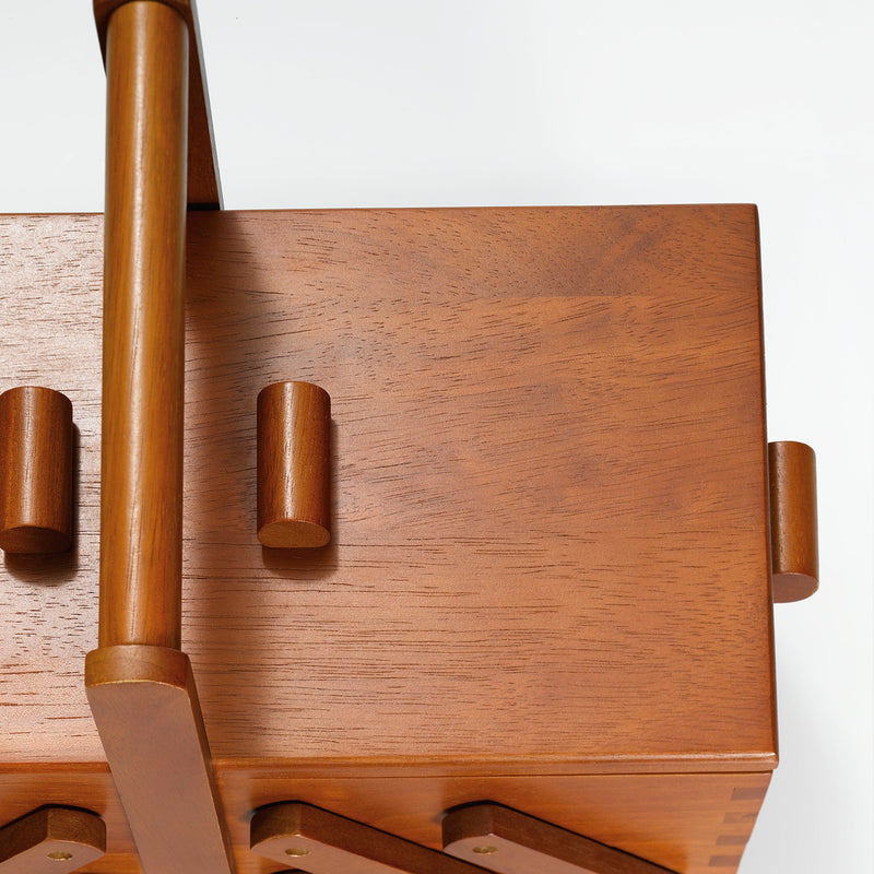 Chargez l'image dans la visionneuse de la galerie, 612549|Prym Dark Wood Sewing box