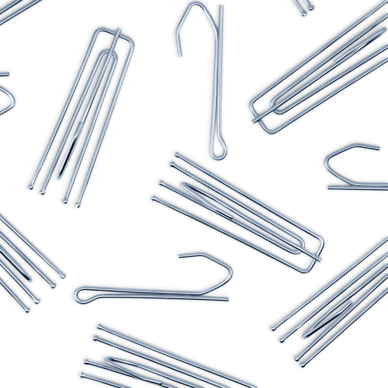 Chargez l'image dans la visionneuse de la galerie, 44324|Dritz Long Neck Pleater Hooks, Silver, 14 pc