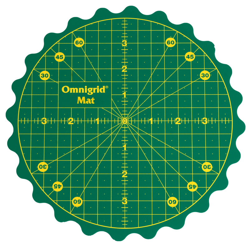 Chargez l'image dans la visionneuse de la galerie, 8WGR|Omnigrid 360 ROTATING CUTTING MAT, 8"