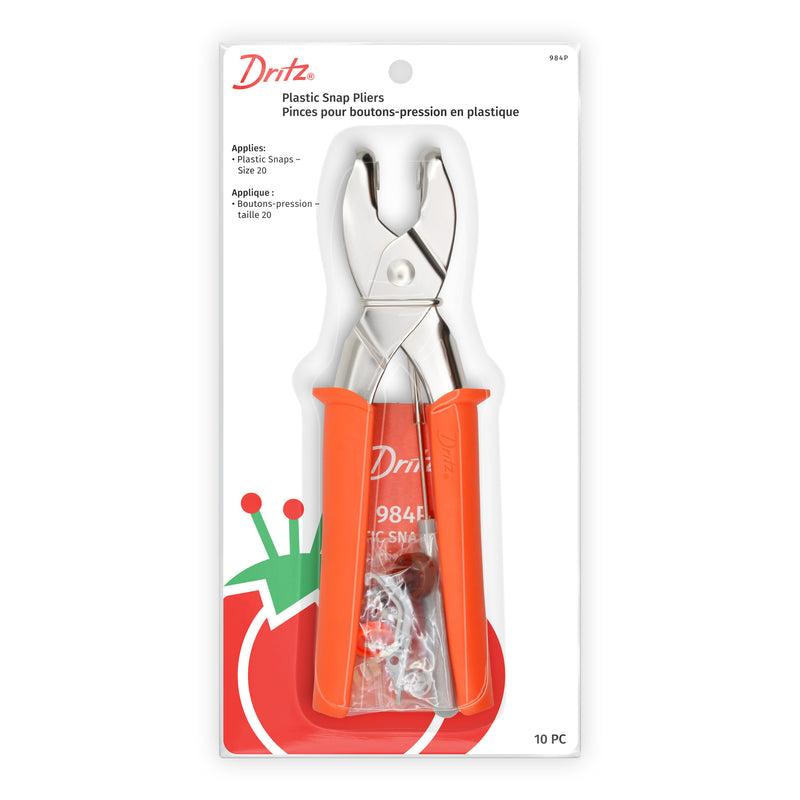 Chargez l'image dans la visionneuse de la galerie, 984P|Dritz Plastic Snap Pliers for Size 20 Snaps, Orange