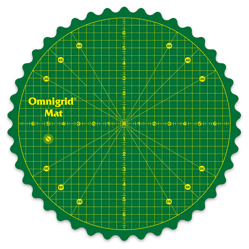 Chargez l'image dans la visionneuse de la galerie, 14WGR|Omnigrid 360 Rotating Cutting Mat, 14"