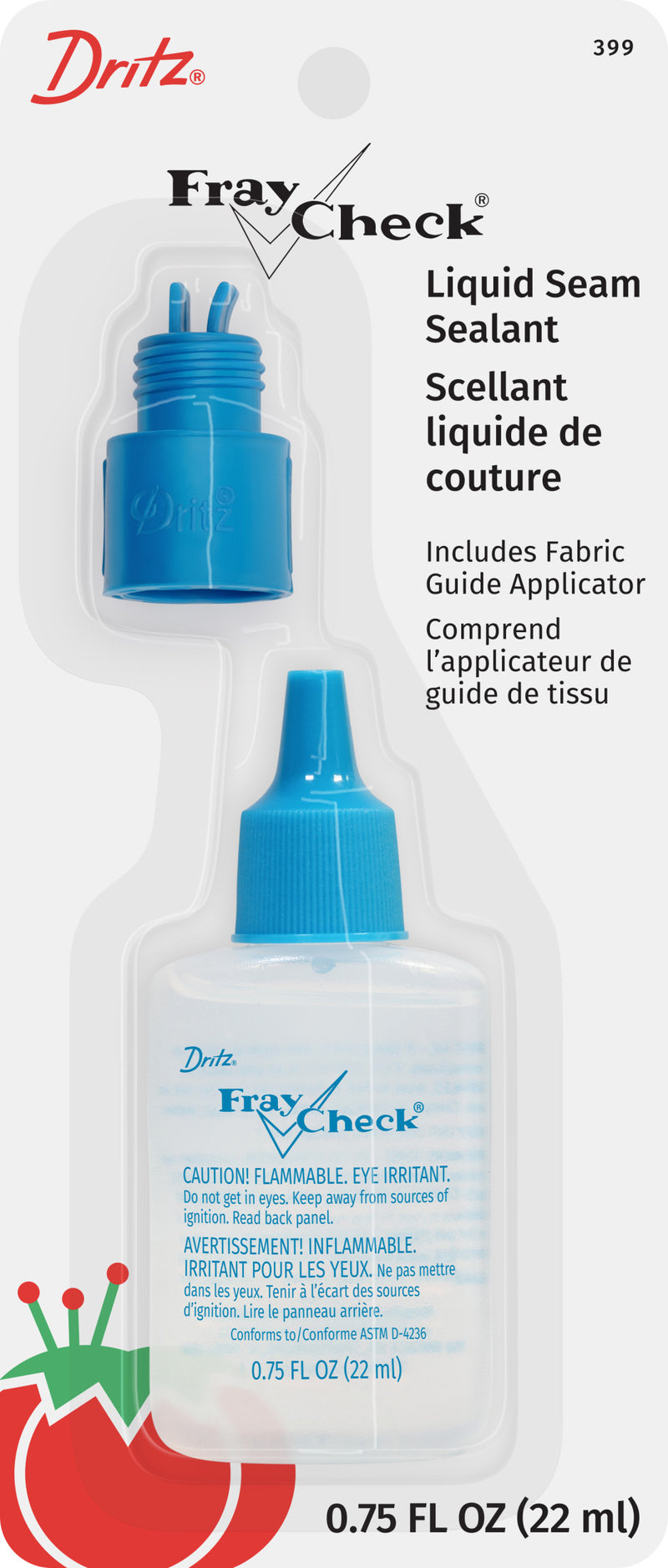 Chargez l'image dans la visionneuse de la galerie, 399|Dritz Fray Check Liquid Seam Sealant with Fabric Guide Applicator