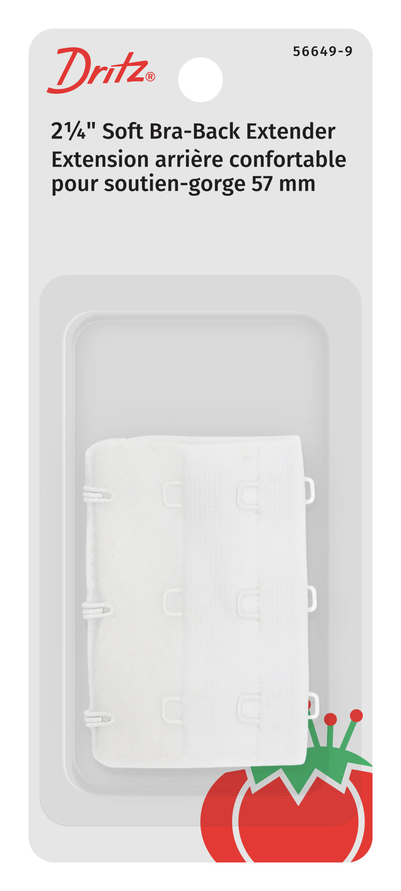 Chargez l'image dans la visionneuse de la galerie, 56649-9|Dritz 2-1/4" Soft Bra-Back Extender, White