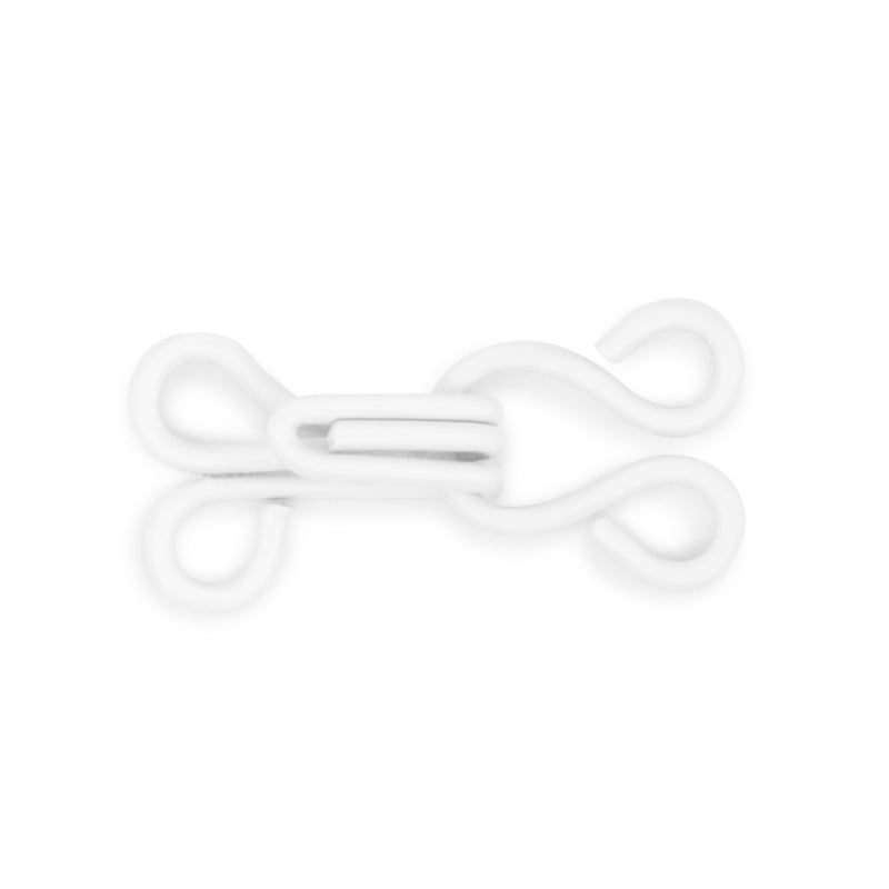 Chargez l'image dans la visionneuse de la galerie, BK101|Dritz Hooks & Eyes, Size 2, 72 Sets, White