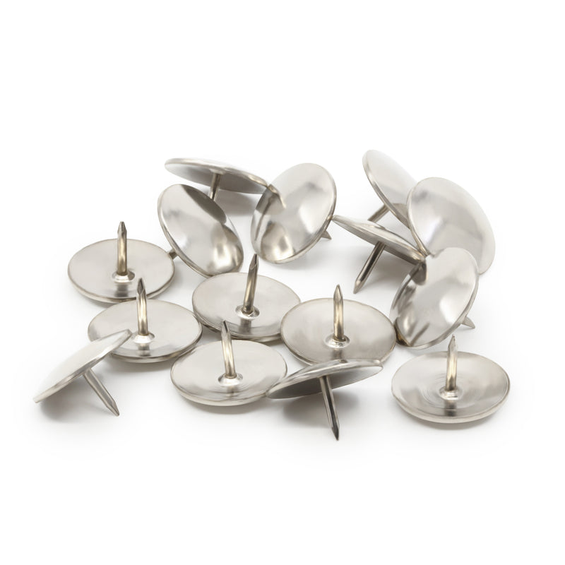 Chargez l'image dans la visionneuse de la galerie, 3162|Dritz Extra-Large Thumb Tacks, Silver, 65 pc