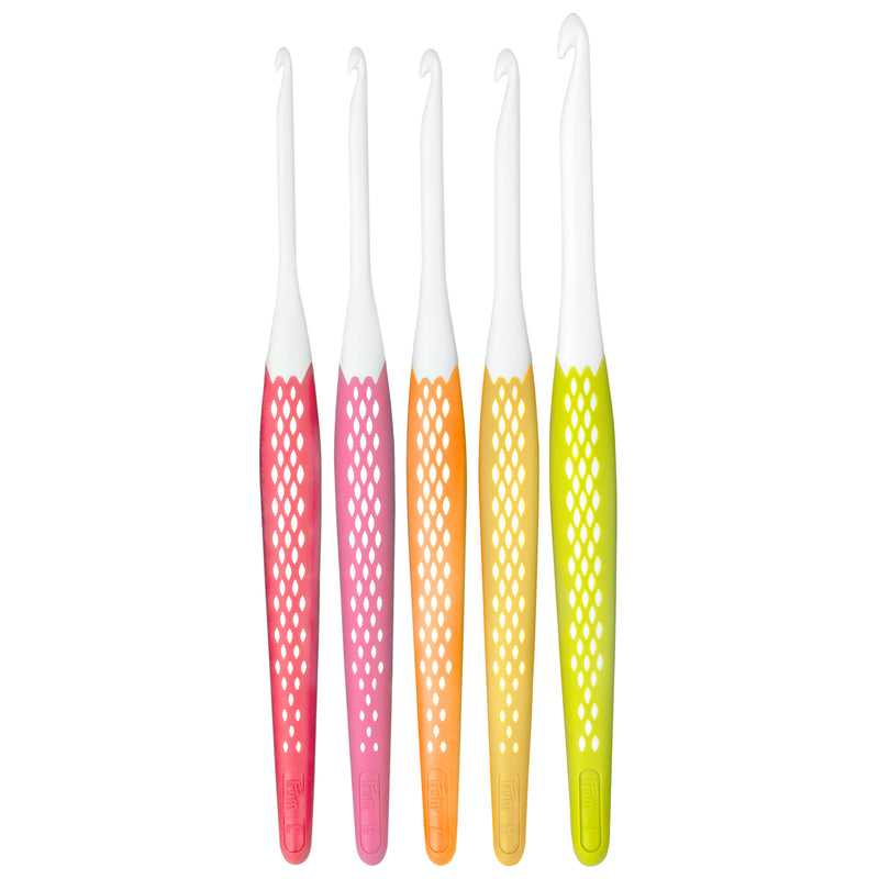 Chargez l'image dans la visionneuse de la galerie, 57182|Prym Ergonomic Crochet Hook Set, Small (E, G, 7, H, J)